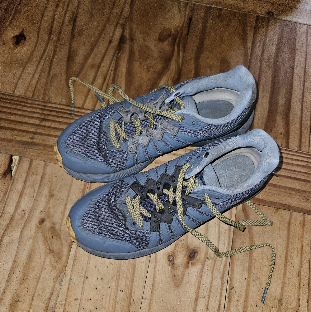 Columbia Montrail Blue and Gray Trail Shoes